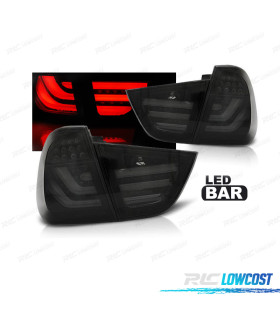 FANALI BMW SERIE 3 E91 LCI 08-12 LIGHT BAR SCURO