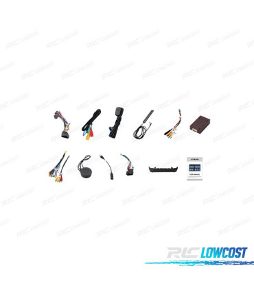 RADIO GPS ANDROID 9 PER FORD FOCUS 15-17 LCD TATTILE CARPLAY