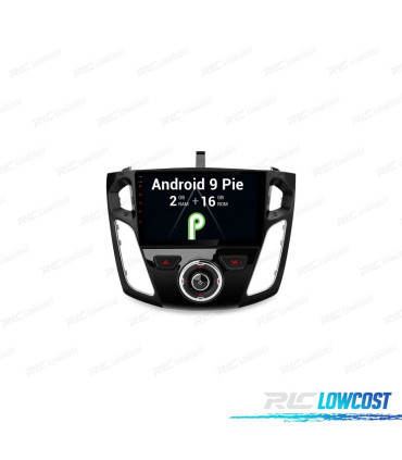 RADIO GPS ANDROID 9 PER FORD FOCUS 15-17 LCD TATTILE CARPLAY