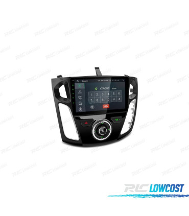RADIO GPS ANDROID 9 PER FORD FOCUS 15-17 LCD TATTILE CARPLAY