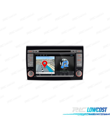 RADIO GPS ANDROID 11 PER FIAT BRAVO 07-14 7"