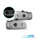 FARI PER SEAT IBIZA E CORDOBA 6K 93-99 LUCE DIURNA A LED FONDO CROMATO