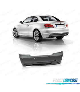 PARAURTI POSTERIORE BMW E82 E88 07- LOOK M PDC