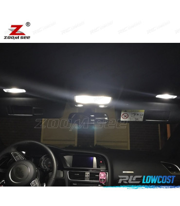 KIT 20 LAMPADE LED INTERNE PER AUDI A5 S5 RS5 SPORTBACK 2009-2015