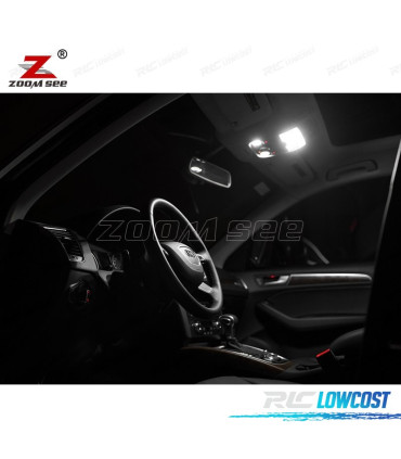 KIT 24 LAMPADE LED INTERNE PER AUDI Q7 4L S LINE 2005-2014