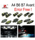 KIT 23 LAMPADE LED INTERNE AUDI A4 S4 RS4 B6 B7 QUATTRO AVANT 02-08