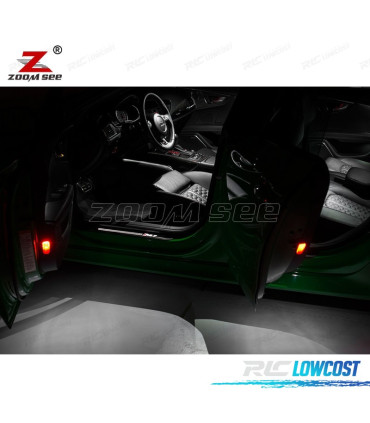 KIT 18 LAMPADE LED INTERNE PER AUDI A7 S7 RS7 SPORTBACK 2012