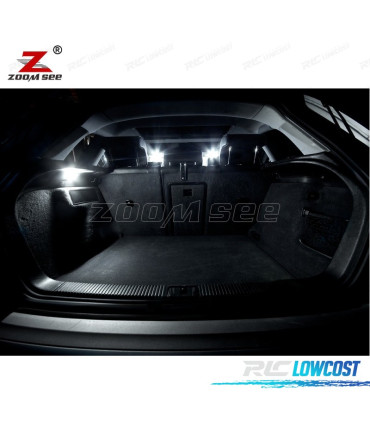 KIT 20 LAMPADE LED INTERNE 2003-2013 PER AUDI A3 S3 8P 3 PORTE E 5 PORTE SPORTBACK