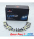 KIT 20 LAMPADE LED INTERNE PER AUDI A4 S4 RS4 B6 B7 2002-2008