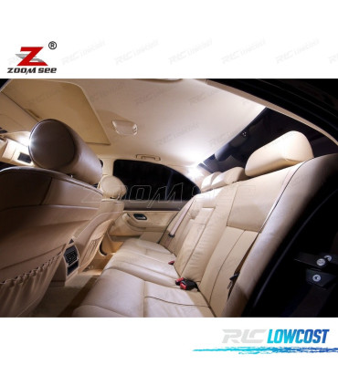 KIT 25 LAMPADE LED INTERNE PER BMW E39 SERIE 5 WAGON TOURING 520I 525I 525D 528I 530I 530D 540I 97-03