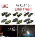 KIT 20 LAMPADE LED INTERNE PER BMW X5 F15 M SPORT SDRIVE 35I 50I 35I 35D 2014