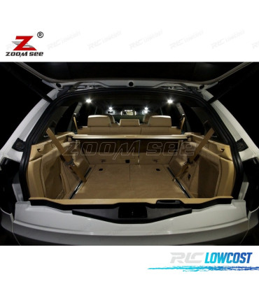 KIT 20 LAMPADE LED INTERNE PER BMW X6 E71 E72 M 2008-2014