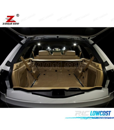 KIT 22 LAMPADE LED INTERNE PER BMW X6 E71 E72 X6 M 2008-2014