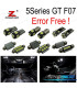 KIT 27 LAMPADE LED INTERNE PER BMW SERIE 5 GT 5GT F07 528I 535I 550I GT 520D 535D 530D XDRIVE 2009-2017
