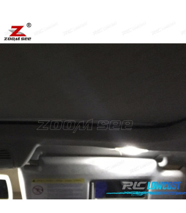 KIT 22 LAMPADE LED INTERNE PER SKODA OCTAVIA MK 2 MKII 3T5 2009-2015.