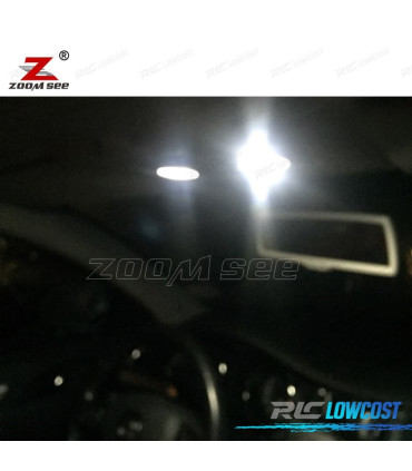 KIT 21 LAMPADE LED INTERNE PER SKODA FABIA SEDAN SALONE MK2 MKII 3T4 2009-2015