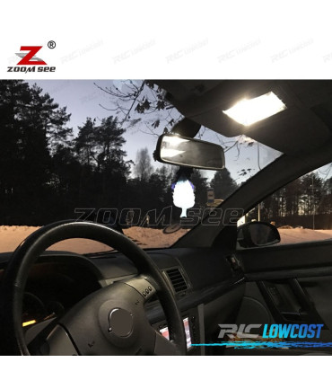 KIT 18 LAMPADE LED INTERNE PER SKODA OCTAVIA 2 MK2 MKII 1Z5 COMBI STATION WAGON 2005-2012