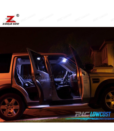 KIT 17 LAMPADE LED INTERNE PER LAND ROVER FREELANDER 2 LR2 2006-2013