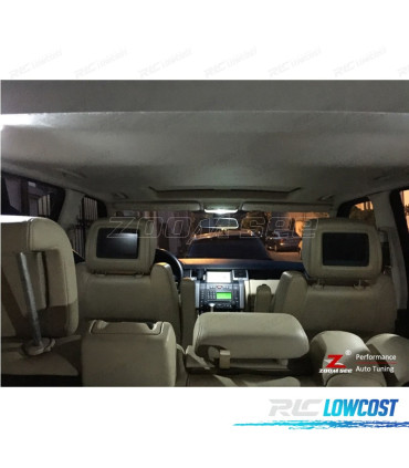 KIT 28 LAMPADE LED INTERNE PER LAND ROVER SPORT 05-13
