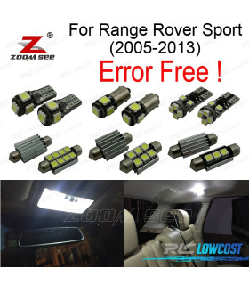 KIT 28 LAMPADE LED INTERNE PER LAND ROVER SPORT 05-13