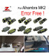 KIT 21 LAMPADINE LED INTERNE ALHAMBRA II MK2 710, 711 2011-2017