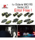 KIT 16 LAMPADE LED INTERNE PER SKODA OCTAVIA 3 MK3 SALOON MKIII 5E3 SEDAN RS 2013
