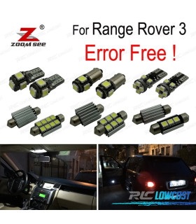 KIT 22 LAMPADE LED INTERNE LAND ROVER 3 06-12