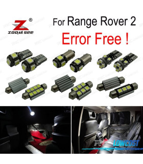 KIT 18 LAMPADE LED INTERNE LAND ROVER 2 1995-2001