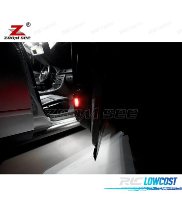 KIT 13 LAMPADE LED INTERNE PER NISSAN PATHFINDER R52 2013-2018