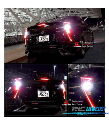 KIT 14 LAMPADE LED INTERNE PER TOYOTA PRIUS ZVW50 ZVW51 ZVW55 2016