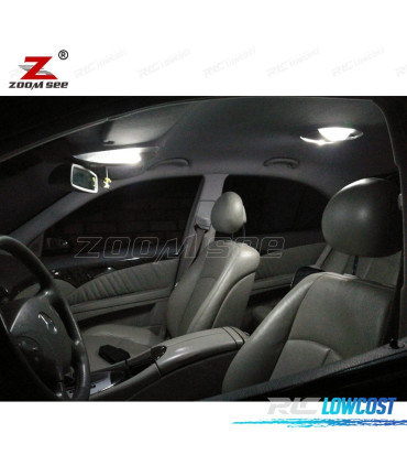 KIT 19 LAMPADE LED INTERNE PER MERCEDES CLASSE ML W164 ML320 ML350 ML420 ML450 ML500 ML63 AMG 06-11