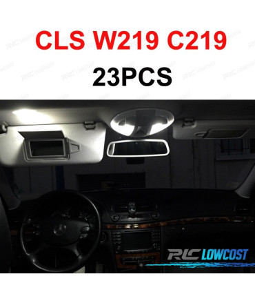 KIT 26 LAMPADE LED INTERNE PER MERCEDES CLASSE S W221 S250 S280 S300 S320 S350 S400 S420 S450 2006-2013