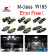 KIT 18 LAMPADE LED INTERNE MERCEDES CLASSE M W164 ML320 ML350 ML420 ML450 ML63 AMG 06-11