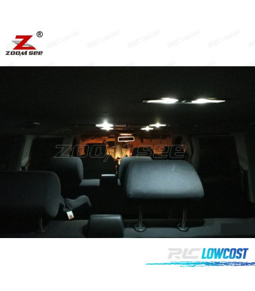 KIT 17 LAMPADE LED INTERNE PER MERCEDES VANEO 2002-2005