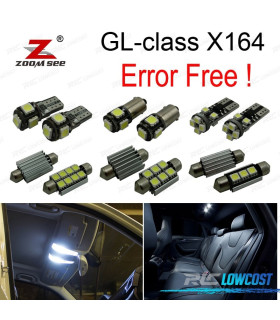 KIT 26 LAMPADE LED INTERNE PER MERCEDES GL CLASSE X164 GL320 GL350 GL420 GL450 GL500 06-12