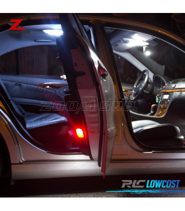 KIT 19 LAMPADE LED INTERNE PER MERCEDES CLASSE E W210 SEDAN E220 E240 E270 E300 E320 E420 E320 E430 E55AMG
