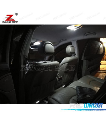 KIT 25 LAMPADE LED INTERNE PER MERCEDES CLASSE E W211 E320 E350 E430 E500 E55 AMG 02-08