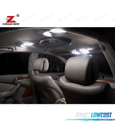 KIT 22 LAMPADE LED INTERNE PER MERCEDES CLASSE S W220 S320 S350 S400 S420 S430 1999-2005