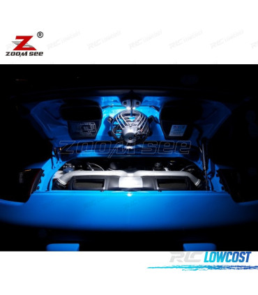 KIT 20 LAMPADE LED INTERNE PER PORSCHE 911 997 CARRERA TURBO 05-11