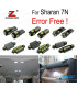 KIT 21 LAMPADE LED INTERNE PER VOLKSWAGEN VW SHARAN 7N 2011-2018
