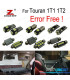 KIT 18 LAMPADE LED INTERNE PER VOLKSWAGEN VW TOURAN 1T1 1T2 2003-2010