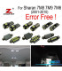 KIT 24 LAMPADE LED INTERNE PER VOLKSWAGEN VW SHARAN 7 M 8 7M9 7M6 2001-2010