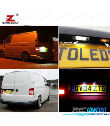 KIT 22 LAMPADE LED INTERNE PER VOLKSWAGEN VW TRANSPORTER CARAVELLE MK5 T5 2003-2015
