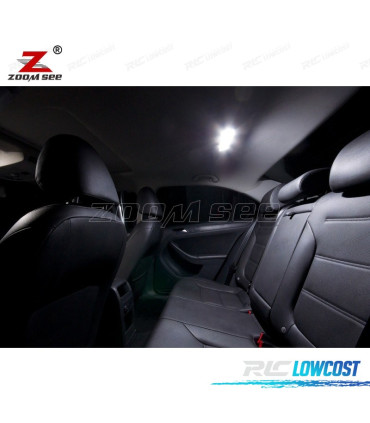 KIT 13 LAMPADE LED INTERNE PER VOLKSWAGEN VW JETTA 6 MK6 MK VI SPORTWAGEN 2010-2014