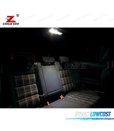KIT 13 LAMPADE LED INTERNE PER VOLKSWAGEN VW GOLF MK6 R GOLF R MKVI 2012-2013