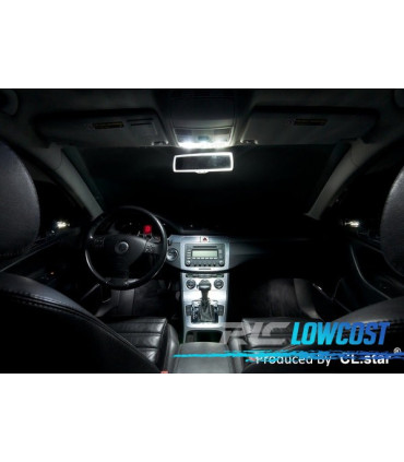 KIT 14 LAMPADE LED INTERNE PER VOLKSWAGEN VW PASSAT B6 06-11