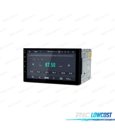 RADIO GPS ANDROID 11 7" LCD TÁCTIL 2DIN HDMI 4GB RAM 64GB ROM CARPLAY