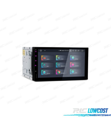 RADIO GPS ANDROID 11 7" LCD TÁCTIL 2DIN HDMI 4GB RAM 64GB ROM CARPLAY