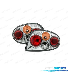 FANALI RENAULT MEGANE COUPÉ 96-99 FONDO CROMATO