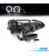 FARI BMW E46 COUPE 03-06 XENON OCCHI ANGEL CCFL FONDO CROMATO